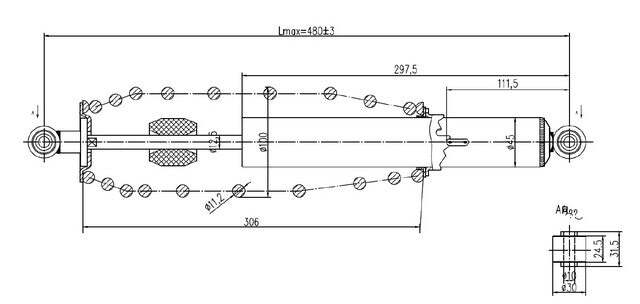 2019 Can Am Defender HD10 DPS, XT, XTP Front Shock