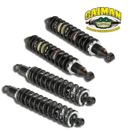 Caiman Full Shock Set for Honda Foreman 450 1998-2003, Adjustable, Set of 4