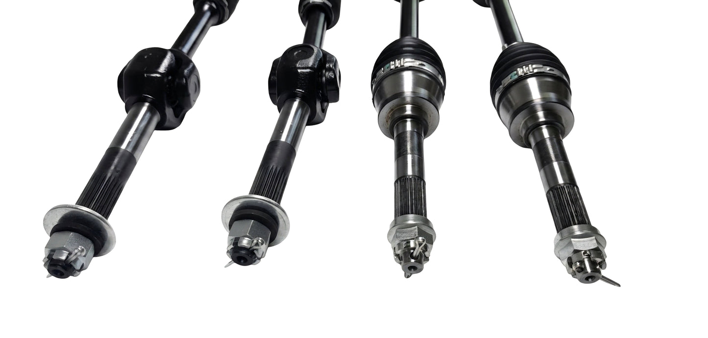 Full Axle Set for Kawasaki Mule 3000 3010 4000 4010 KAF620 KAF950