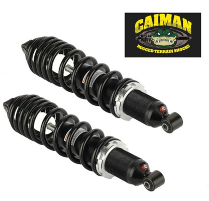 Caiman Rugged Rear Shocks for Polaris Sportsman 450 2016-2023, Adjustable, L & R