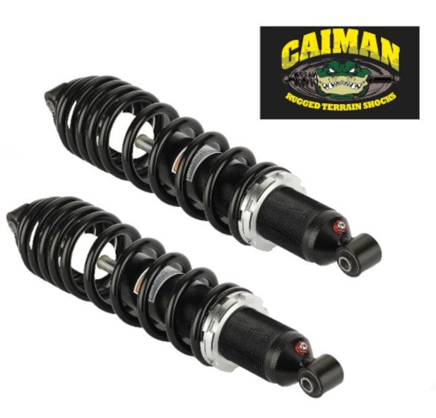 Caiman Rugged Rear Shocks for Polaris 7043100, Left & Right, Gas-Charged