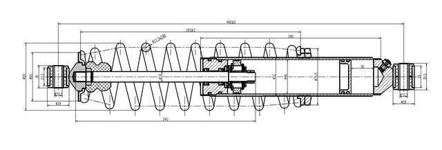 2017 Polaris Ranger Crew XP 900 Front Shock