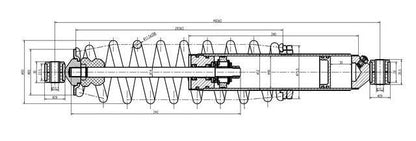2017 Polaris Ranger Crew XP 900 Front Shock