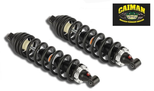 Caiman Rugged Rear Shocks for Polaris 7043374, 7041956, Gas-Charged, L & R