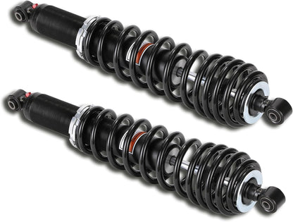 Caiman Rugged Rear Shocks for Polaris 7043463 7043874, Gas-Charged, Left & Right