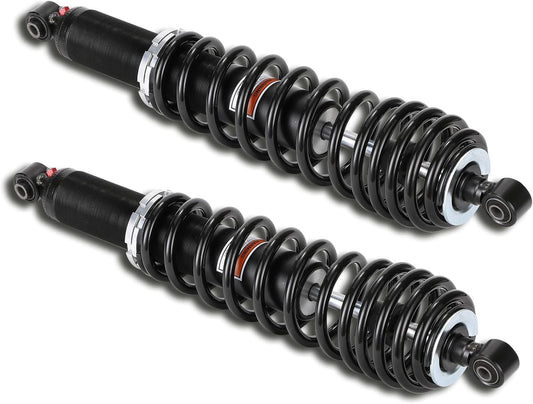 Caiman Rugged Rear Shocks for Polaris 7043463 7043874, Gas-Charged, Left & Right