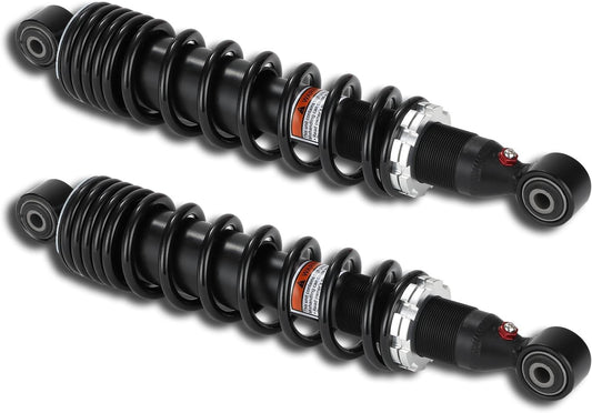 Caiman Rugged Rear Shocks for Suzuki King Quad 700 750 2005-2018, Adjustable