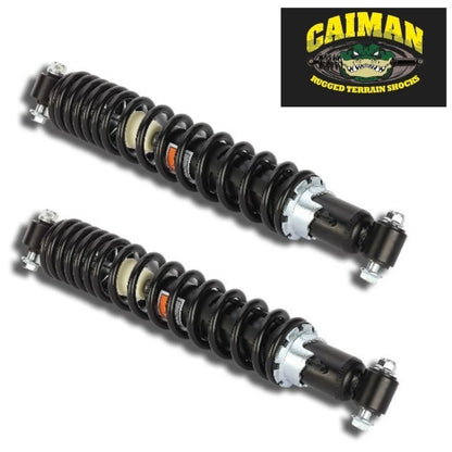 Caiman Rugged Front Shocks for Yamaha Raptor 660 YFM660R 2001-2005, Gas-Charged