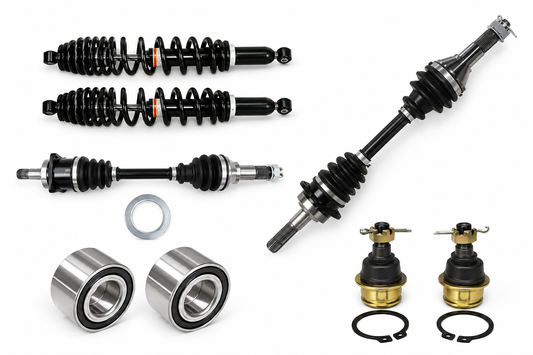 Front Shocks Axles Bearings Upper BJ for Can Am Outlander 650/800 10-12