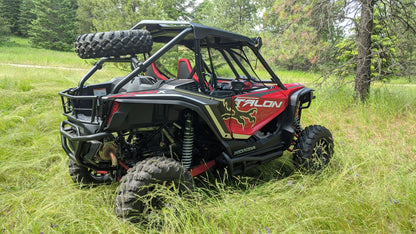 Aprove Tercel Spare Tire Carrier for Honda Talon 1000X 1000R 2019+ Black