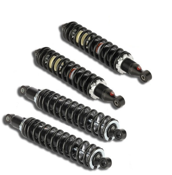 Full Shock Set for Honda Foreman 450 1998-2003, Adjustable, Set of 4