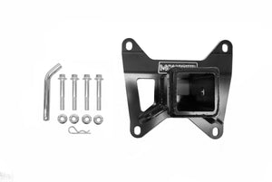 Monster 2" Rear Hitch Receiver for Honda Talon 1000R 1000X Black Steel