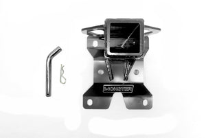 Monster 2" Rear Hitch Receiver for Can-Am Maverick X3 2017+ Black Steel