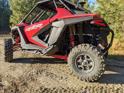Aprove BlastX Rock Sliders for Polaris RZR Pro XP 2020-2026 Black Powder Coat