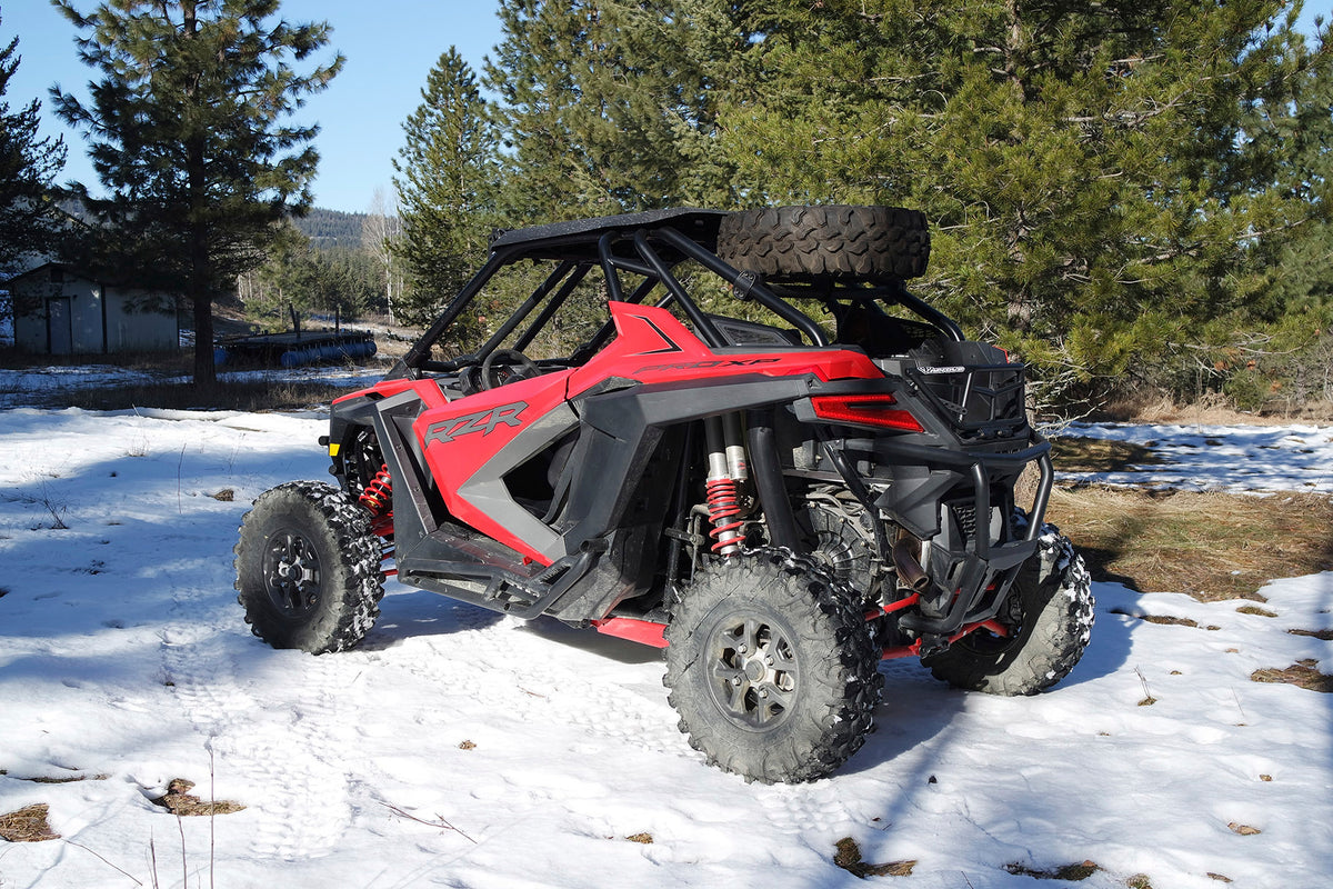Aprove BlastX Rock Sliders for Polaris RZR Pro XP 2020-2026 Black Powder Coat