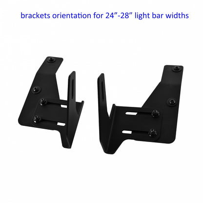 Aprove BlastX Light Bar Mount Brackets for Polaris RZR Pro XP/Pro XP 4(2020+)