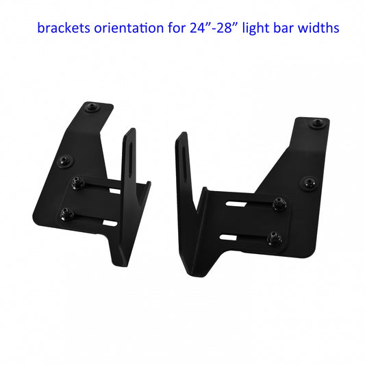 Aprove BlastX Light Bar Mount Brackets for Polaris RZR Pro XP/Pro XP 4(2020+)