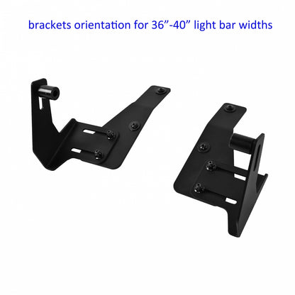 Aprove BlastX Light Bar Mount Brackets for Polaris RZR Pro XP/Pro XP 4(2020+)