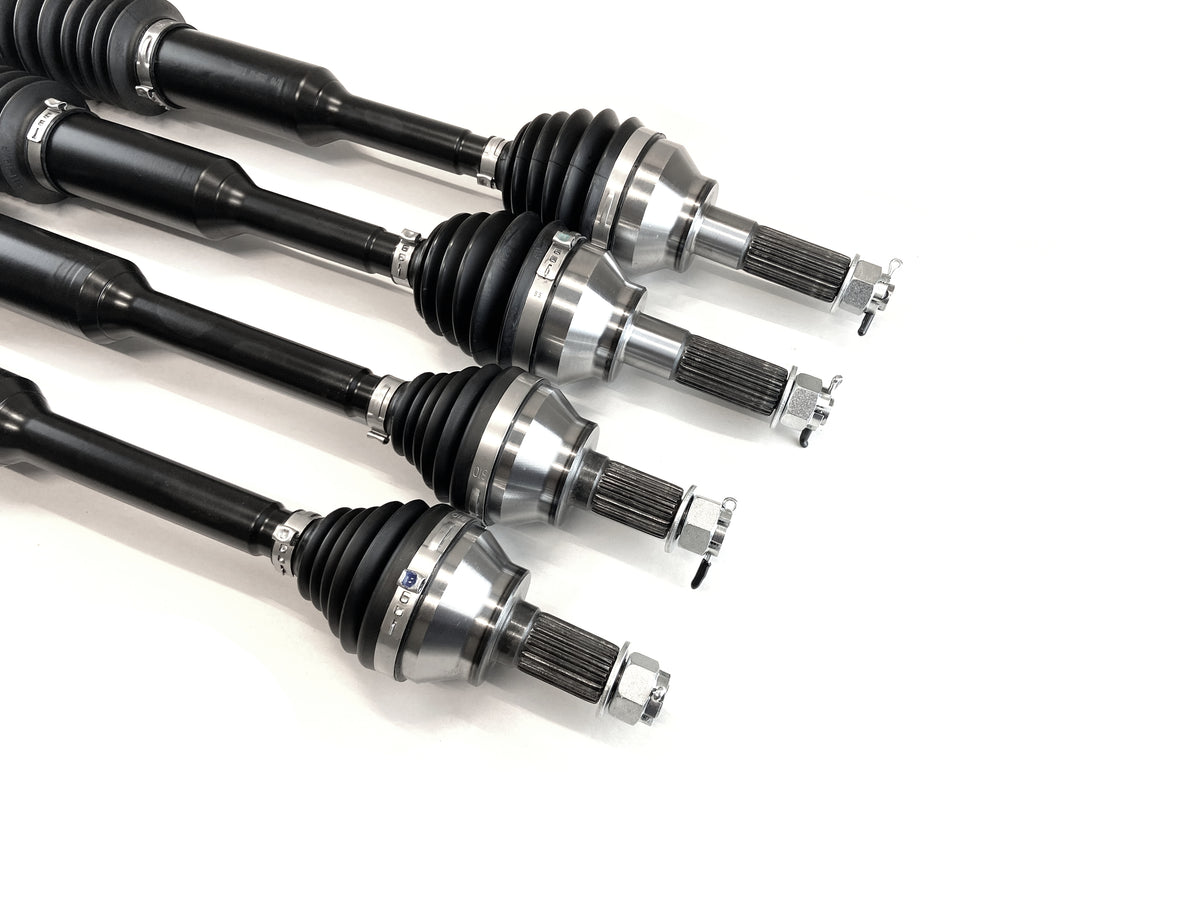 Monster CV Axle Set for Polaris 1337122 1333748 Front & Rear Telescoping
