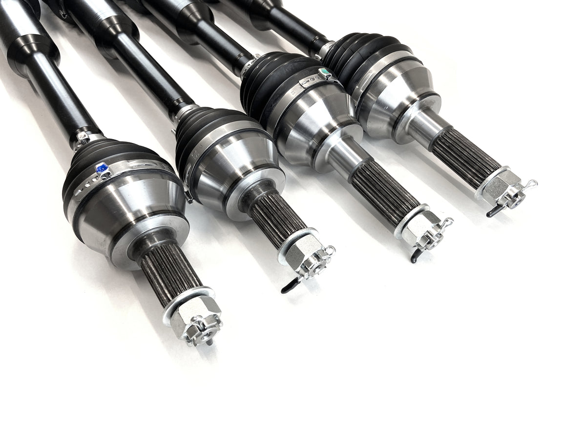 Monster CV Axle Set for Polaris 1337122 1333748 Front & Rear Telescoping