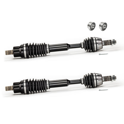 Monster XP Series Front CV Axles & Brgs for Polaris 1332440 Telescoping