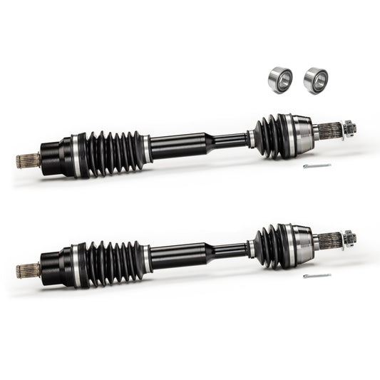 Monster XP Series Front CV Axles & Brgs for Polaris 1332440 Telescoping