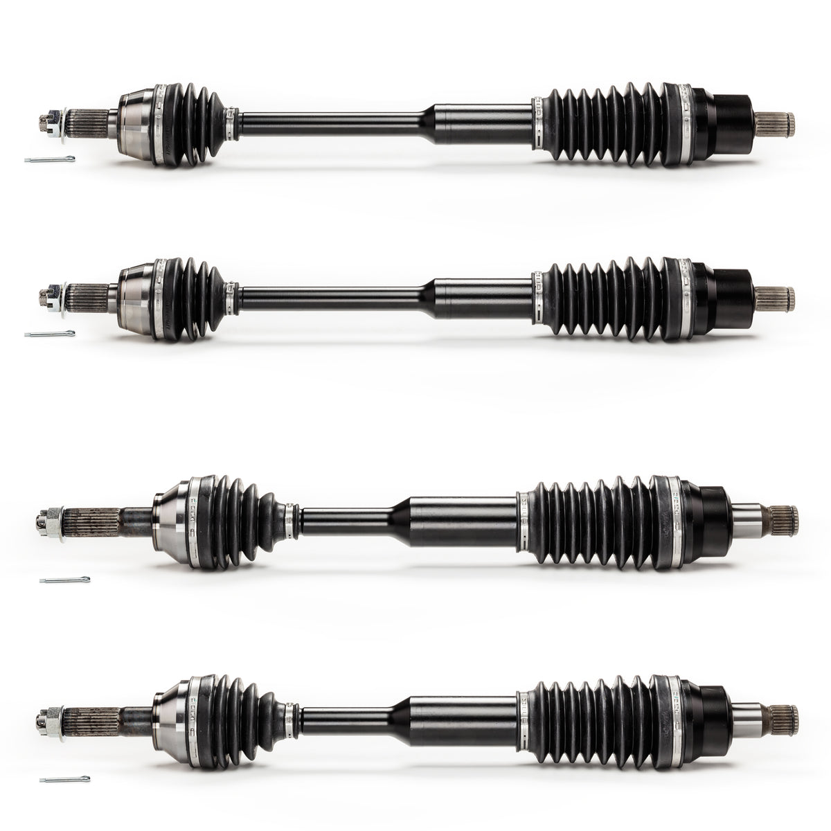 Monster XP Series Full CV Axle Set for Polaris 1332637 1332883 Telescoping