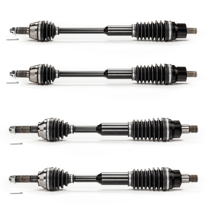 Monster XP Series Full CV Axle Set for Polaris 1332637 1332883 Telescoping