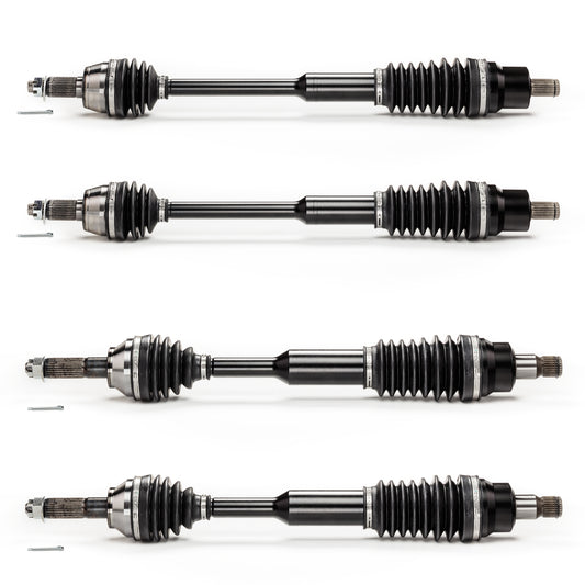 Monster XP Series Full CV Axle Set for Polaris 1332637 1332883 Telescoping