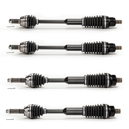 Monster XP Series Full CV Axle Set for Polaris 1332856 1333233 Telescoping