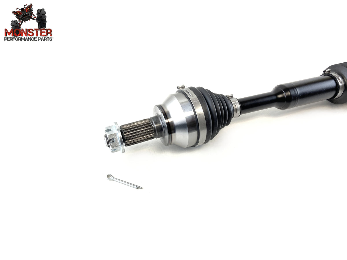 Monster XP Series Front CV Axle & Brg for Polaris 1333802 Telescoping