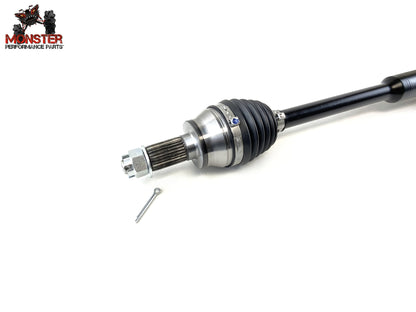 Monster XP Series Front CV Axle for Polaris 1333681  Telescoping