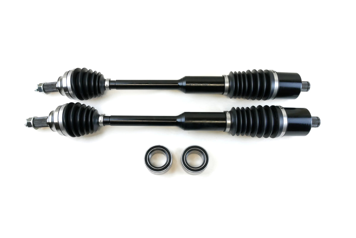 Monster XP Series Front CV Axles & Bearings for Polaris 1334492 Telescoping