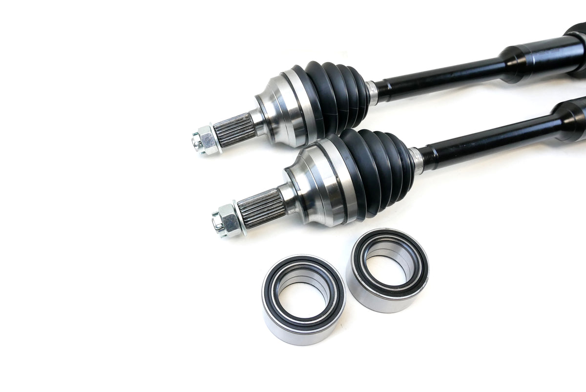 Monster XP Series Front CV Axles & Bearings for Polaris 1334492 Telescoping