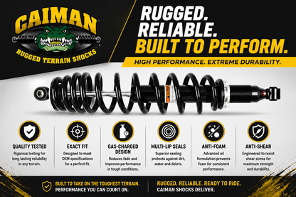 Performance Front Shocks for Can-Am 706203623 Defender HD10