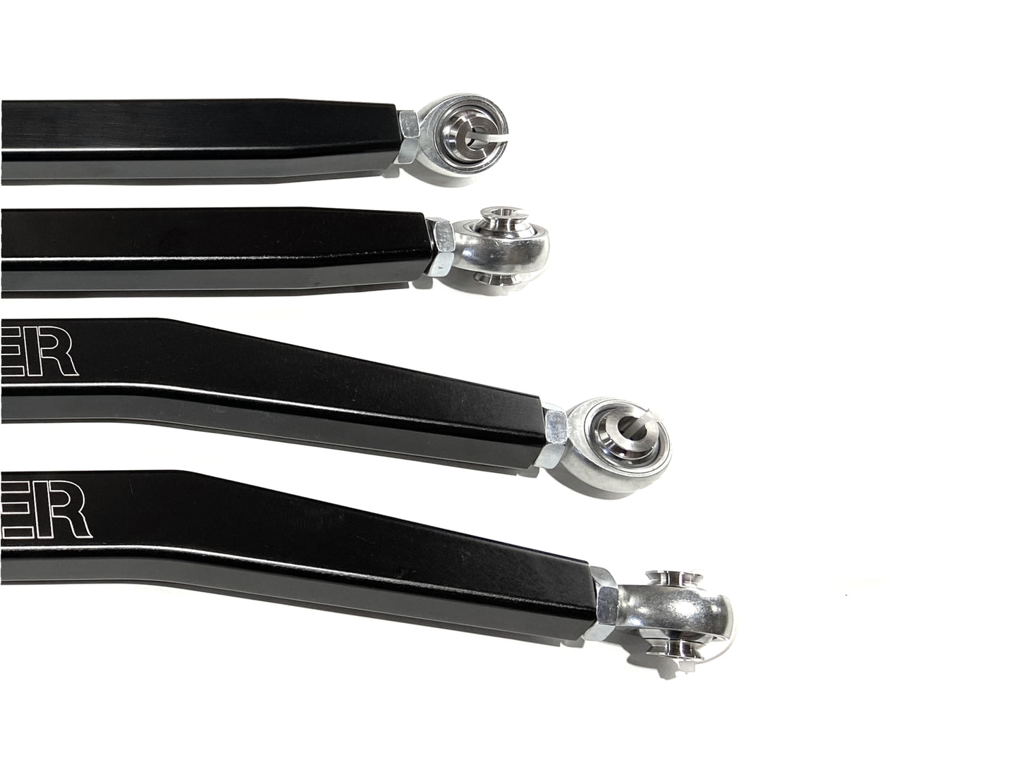 Monster High Clearance Radius Rods for Polaris RZR PRO XP 2020+ Black