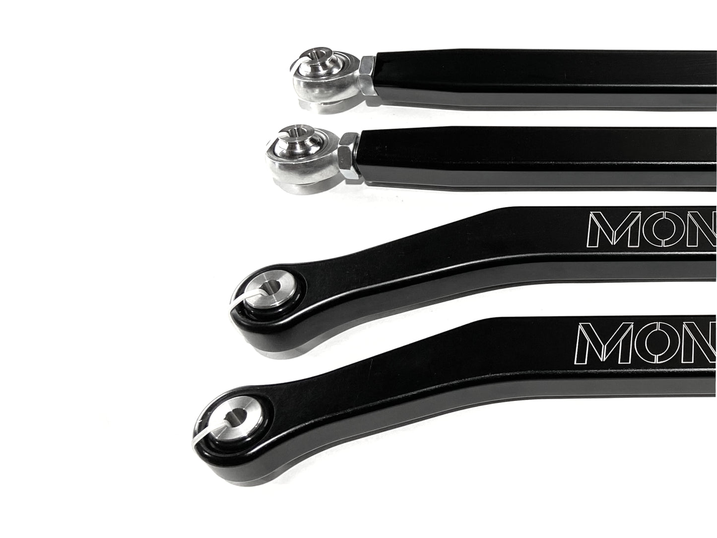 Monster High Clearance Radius Rods for Polaris RZR PRO XP 2020+ Black