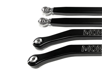 Monster High Clearance Radius Rods for Polaris RZR PRO XP 2020+ Black