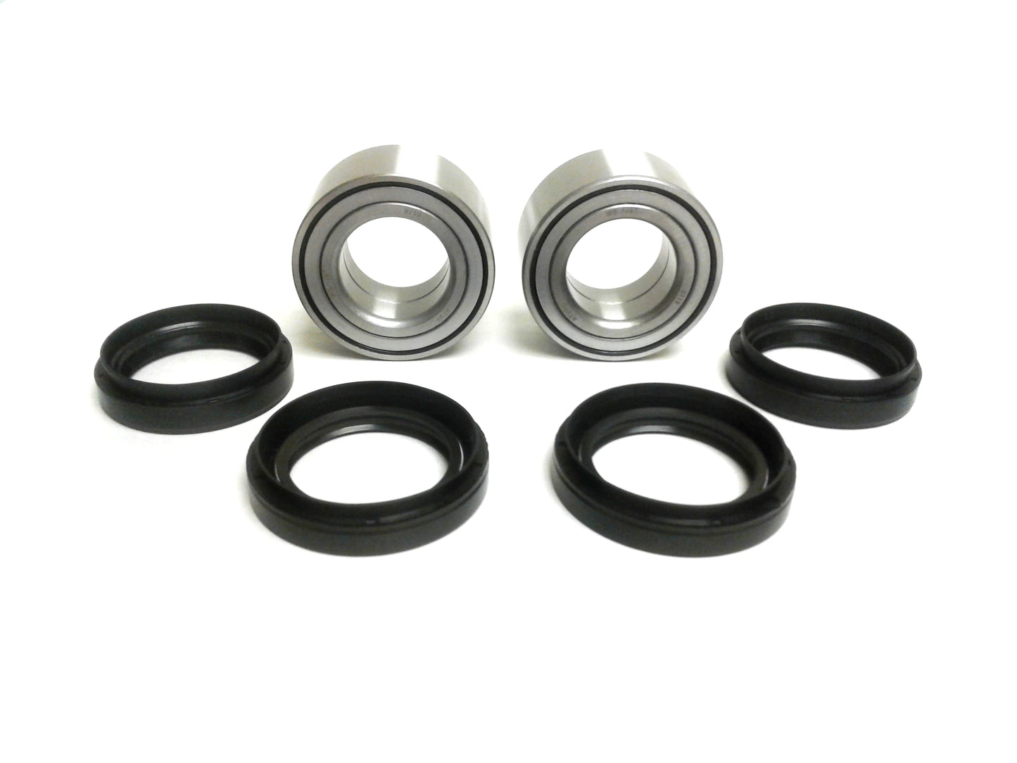 Front Wheel Bearing Kits for Kawasaki Brute Force Prairie Twin Peaks, Set of 2