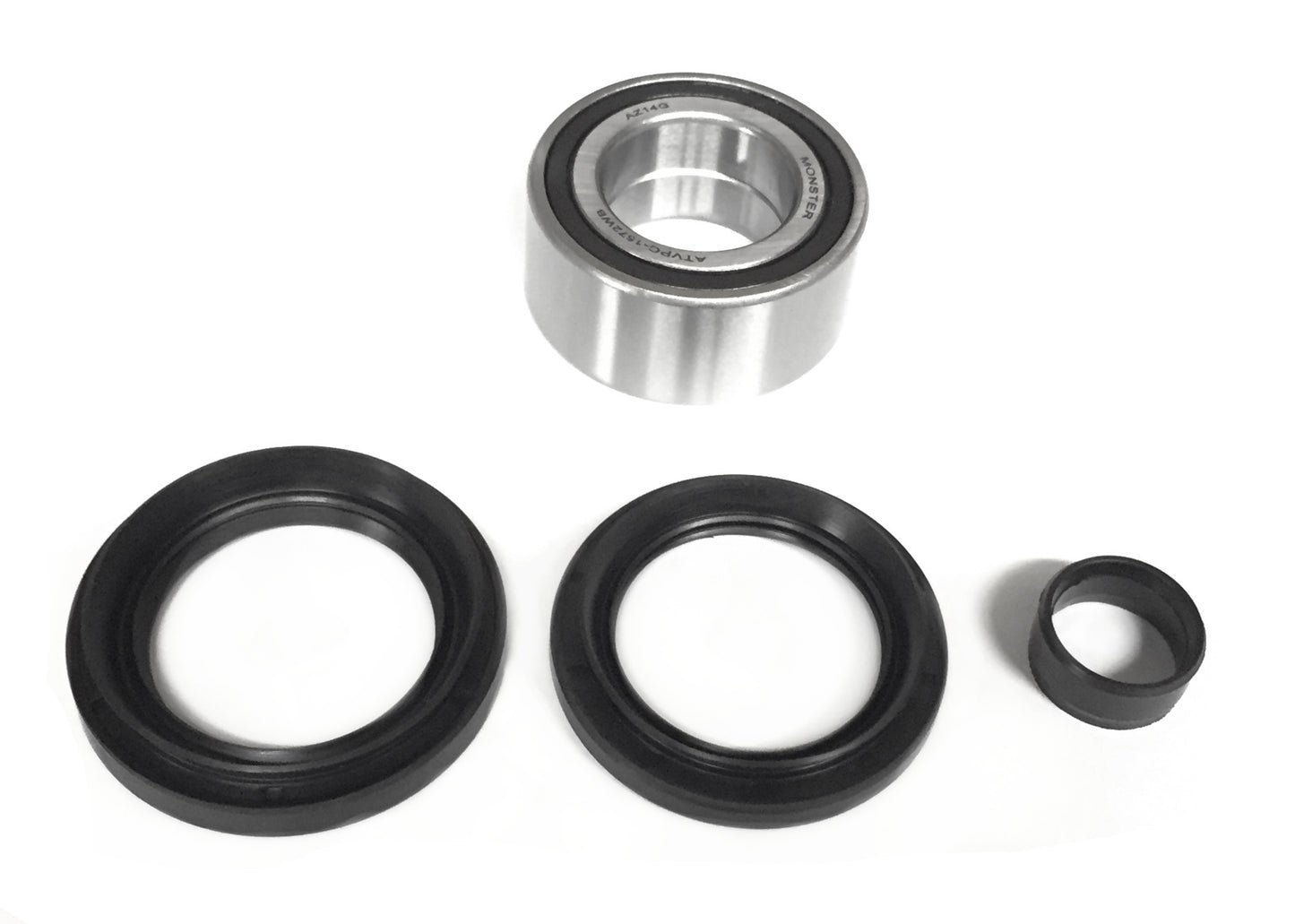 Front Wheel Bearing Kit for Honda Foreman/Rubicon 500 05-13 & Rincon 680 06-23